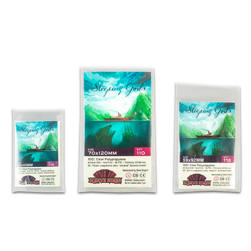 Sleeping Gods: Card Sleeve Set – Red Raven Board Games