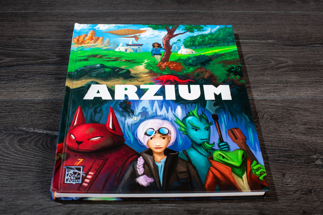 World of Arzium RPG Book